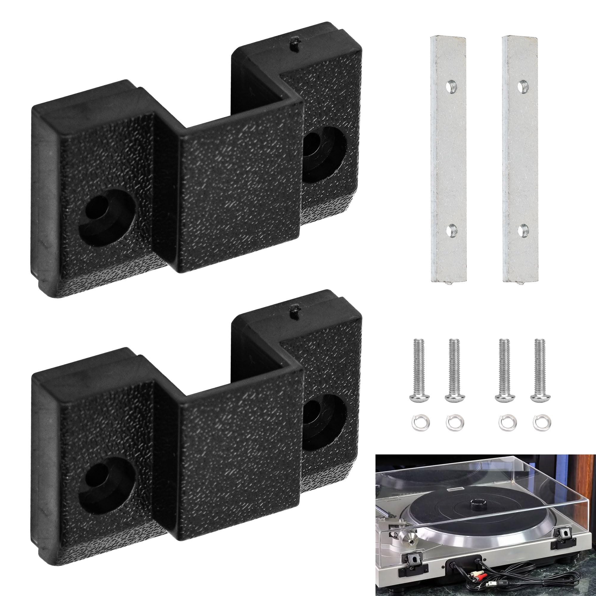 TECHNICS SL-1200 mk2~mk6ダストカバー ヒンジセット Amazon.co.jp: ダストカバーヒンジセット 交換用パーツ 2個パック